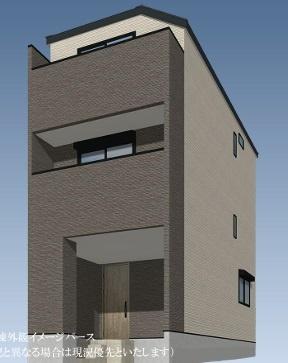金沢区大道２丁目　新築一戸建て全５棟Ｄ号棟