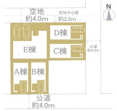 金沢区大道２丁目　新築一戸建て全５棟Ｄ号棟