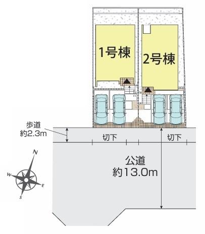 金沢区富岡西４丁目　新築一戸建て全２棟２号棟