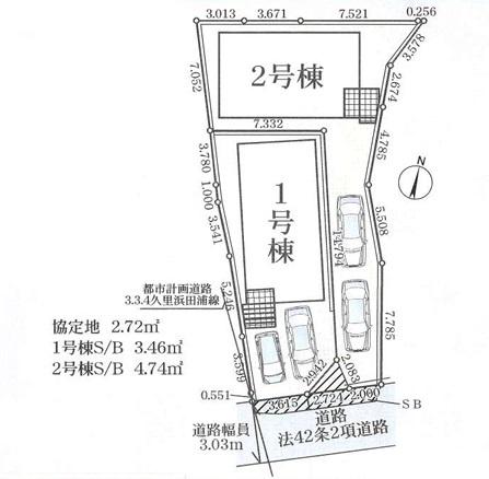 横須賀市田浦町２丁目　新築一戸建全２棟１号棟