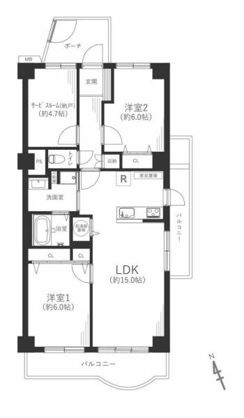 シティハイツ森小路二号棟