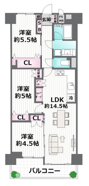 鴫野コーポ1号棟