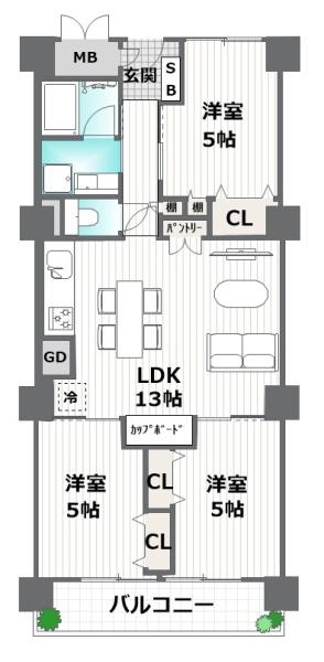 千里スカイハイツ