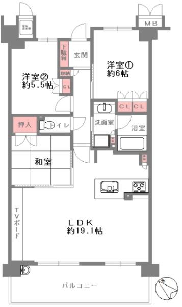 プレミスト南千里津雲台パークフロント