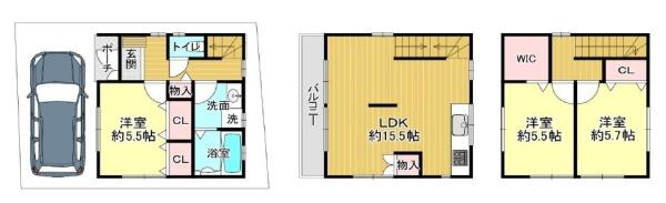 吹田市原町４丁目の中古一戸建て