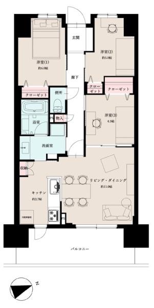 ディアエスタミオ南住吉壱番館