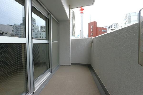 中津グランドハイツ(バルコニー)