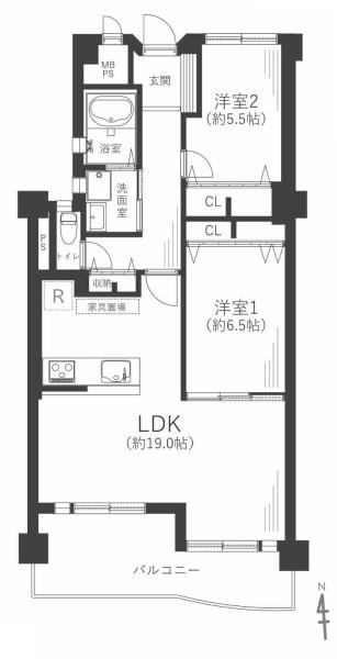 京橋南コーポ3号棟