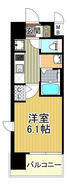 エステムコート難波WESTSIDE６グラッド
