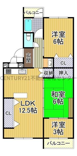 天保山第二コーポB棟