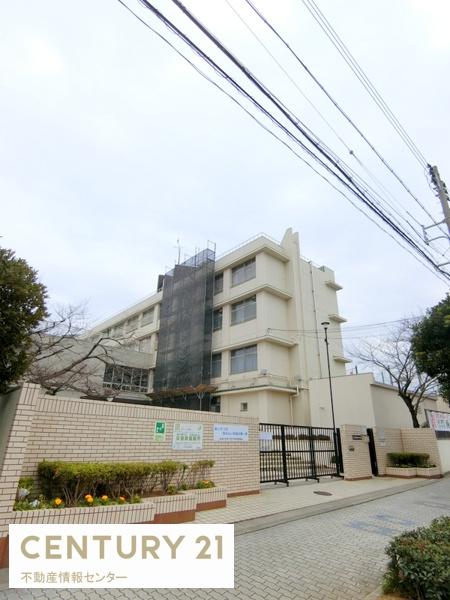 大阪市港区港晴4丁目の土地(大阪市立築港中学校)