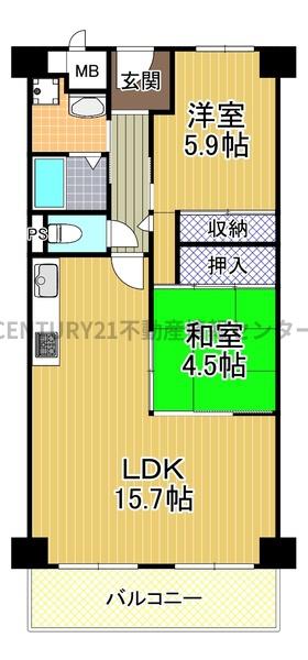 日商岩井泉尾マンション2号棟