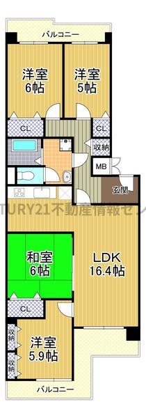 南港コープうしお２２号棟