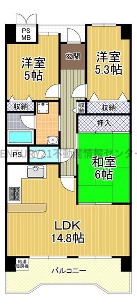 昭和山第３コーポ２号棟