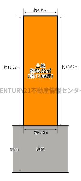 南恩加島２丁目建築条件付き宅地３区画　３号地