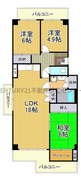 エバーグリーンポートタウン１１号棟Ｂ棟