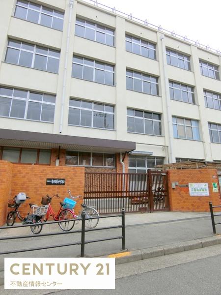 大阪市港区市岡元町1丁目の土地(市岡東中学校)