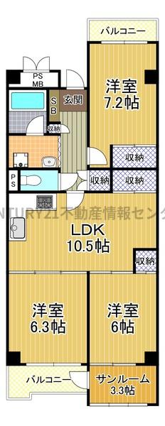 近鉄南港ガーデンハイツ２４号棟