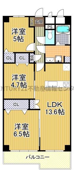 新北島コーポ３号棟
