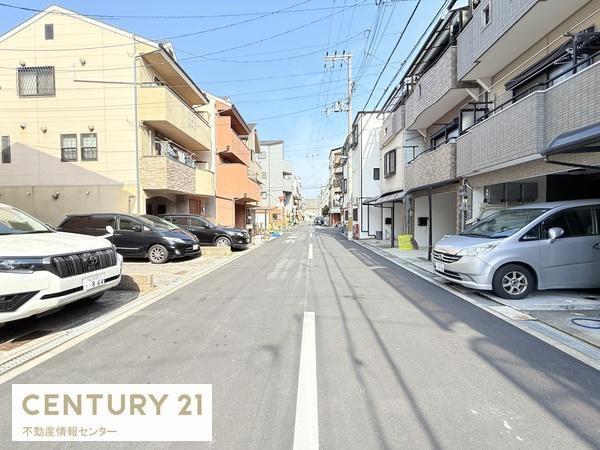 大阪市此花区伝法3丁目の中古一戸建て(前面道路含む現地写真)