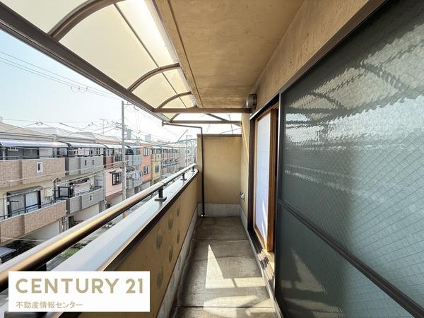 大阪市此花区伝法3丁目の中古一戸建て(バルコニー)