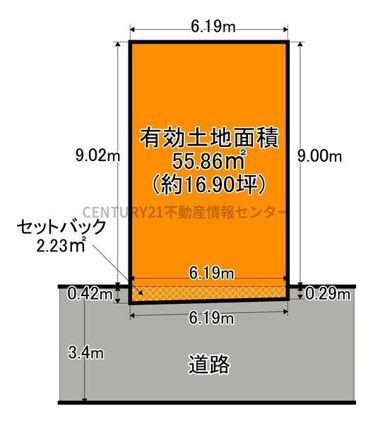 大阪市大正区千島１丁目の土地