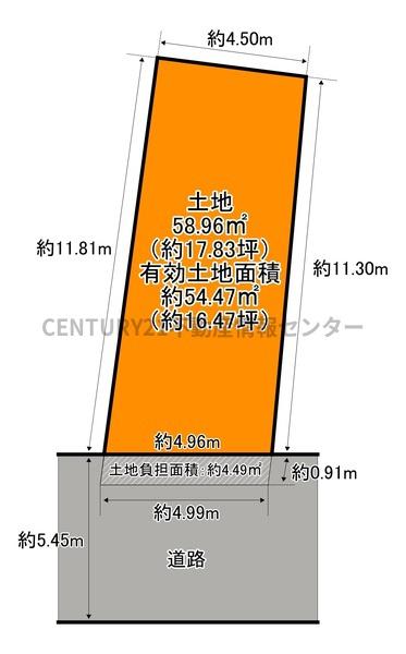 大阪市淀川区三津屋北２丁目の土地