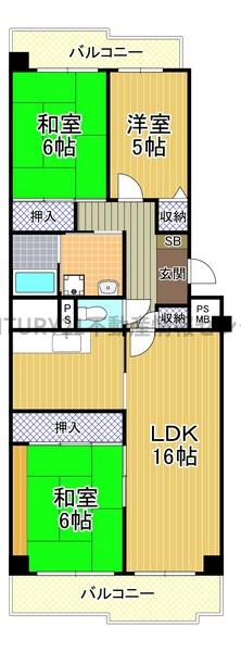 南港フローラルハイツ２３号棟