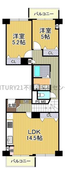 天保山第五コーポ1号棟