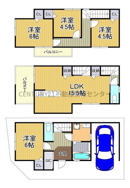 西住之江３丁目　新築戸建