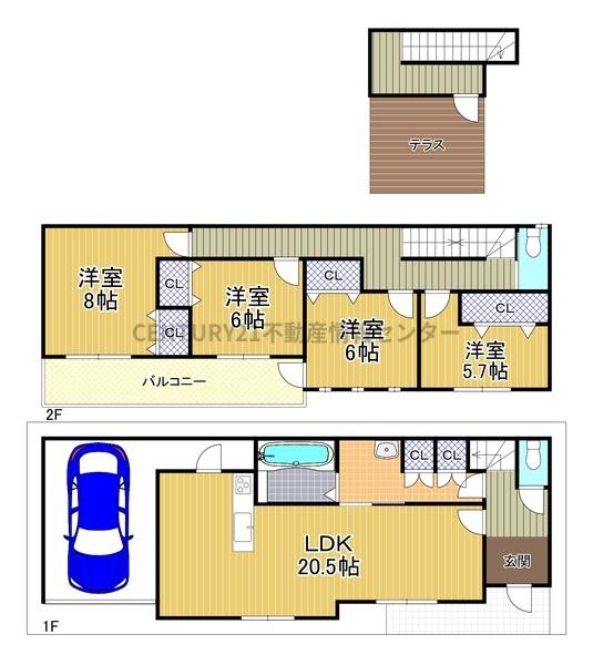 大阪市此花区春日出南１丁目の中古一戸建て