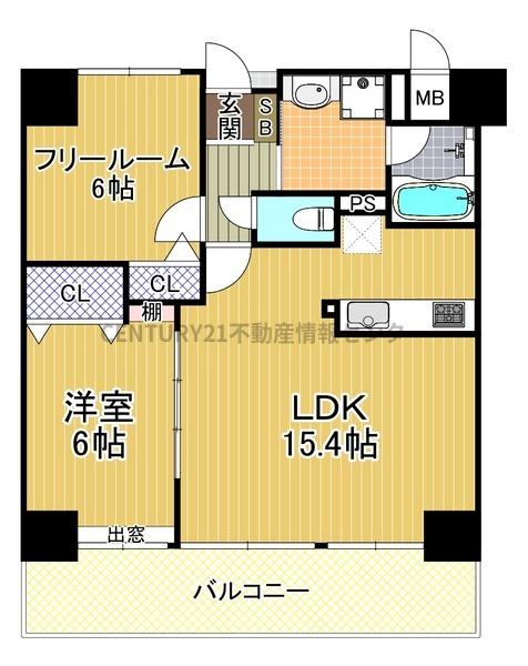 エスリード大正(間取り)