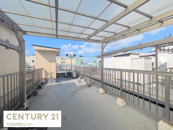 大阪市港区田中1丁目の中古一戸建て(バルコニー)