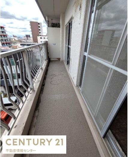 朝日プラザ花園(バルコニー)