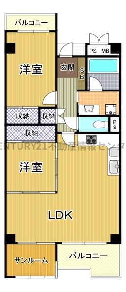 近鉄南港ガーデンハイツ２３号棟