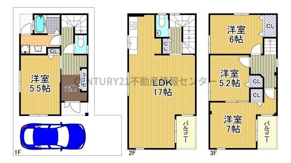 大阪市住之江区南加賀屋４丁目の中古一戸建て