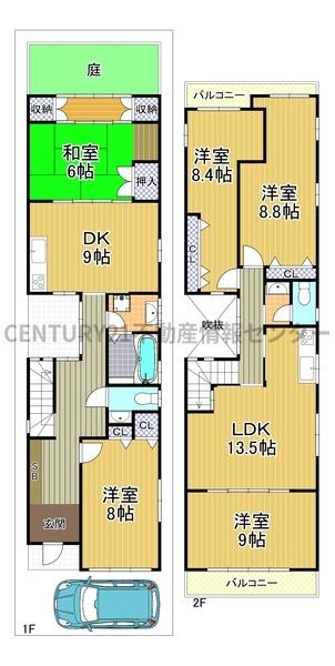 大阪市住之江区安立３丁目の中古一戸建て