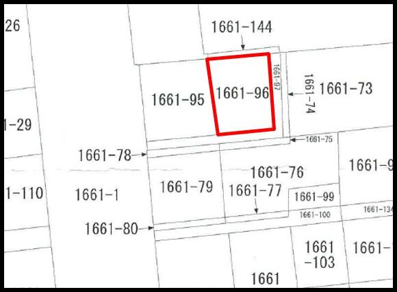 岩田町1丁目　土地