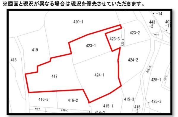 志村上物付き土地