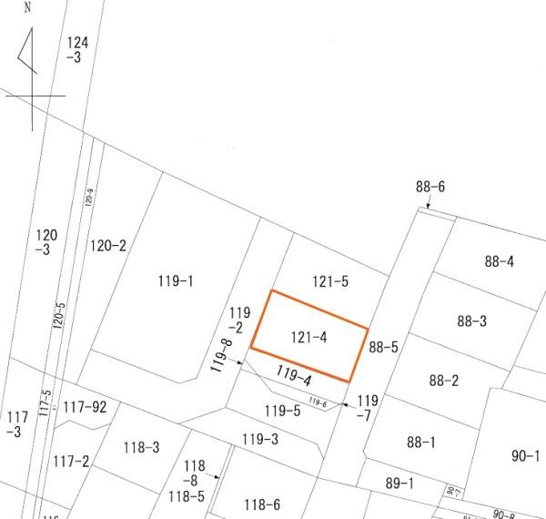 大分市大字関園の土地