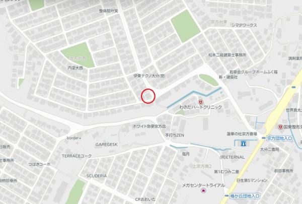 宗方台西　上物付き土地