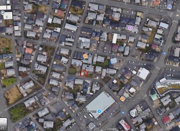 大分市坂ノ市南１丁目の土地