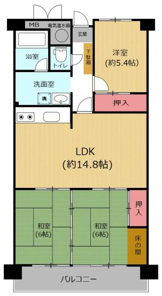 三和コーポ古国府ＮＯ．２３