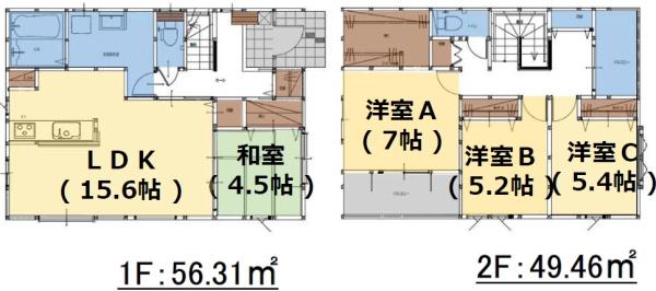 横尾東町1丁目1期2号棟