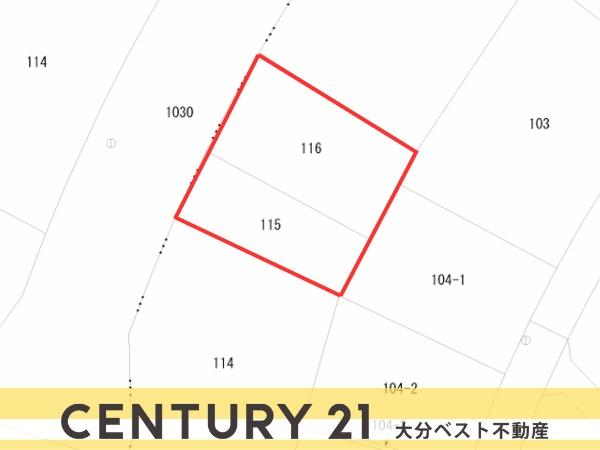 大分市花江川の土地