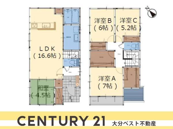 上田町3丁目1期1号棟