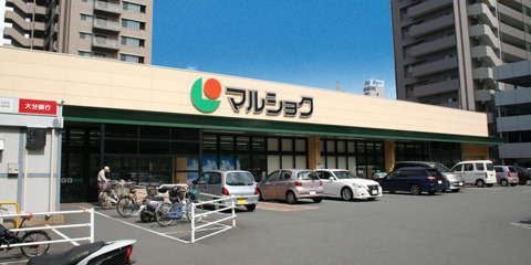 大分市舞鶴町2丁目1期1号棟(マルショク舞鶴店)