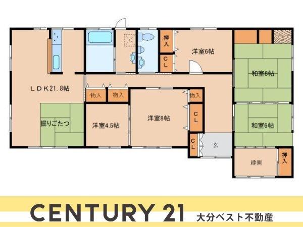 大字寒田　戸建て
