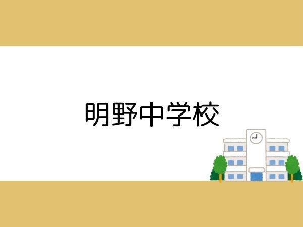 大分市明野南２丁目の中古一戸建て(大分私立明野中学校)