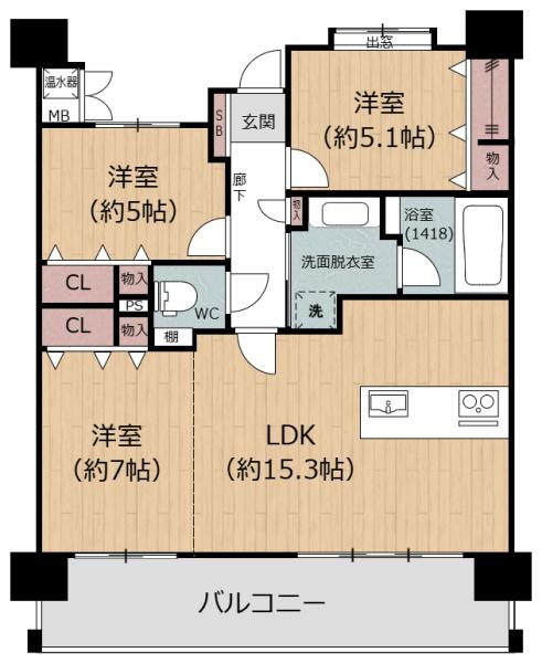 エイルマンション大分駅南イクシオ